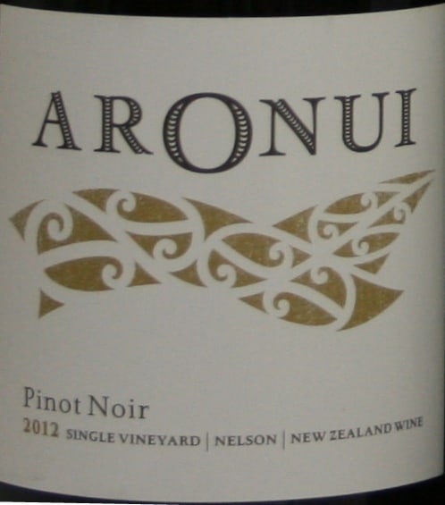 Aronui Pinot Noir 2012