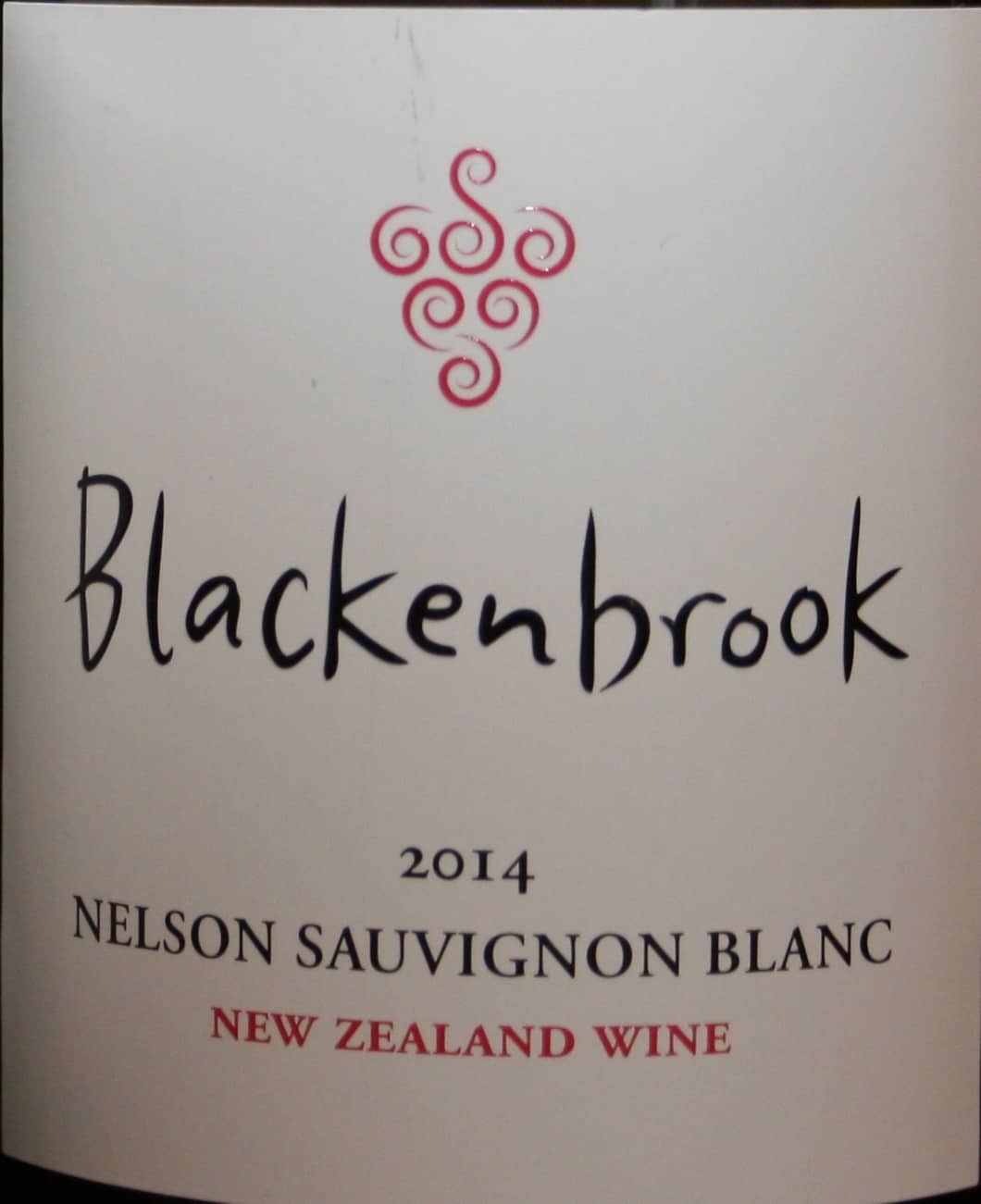 Blackenbrook Wines Sauvignon Blanc 2014