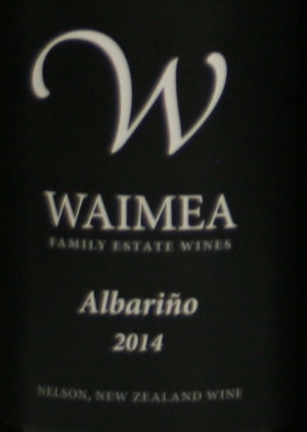 Waimea Family Estate Wines Albarino 2014
