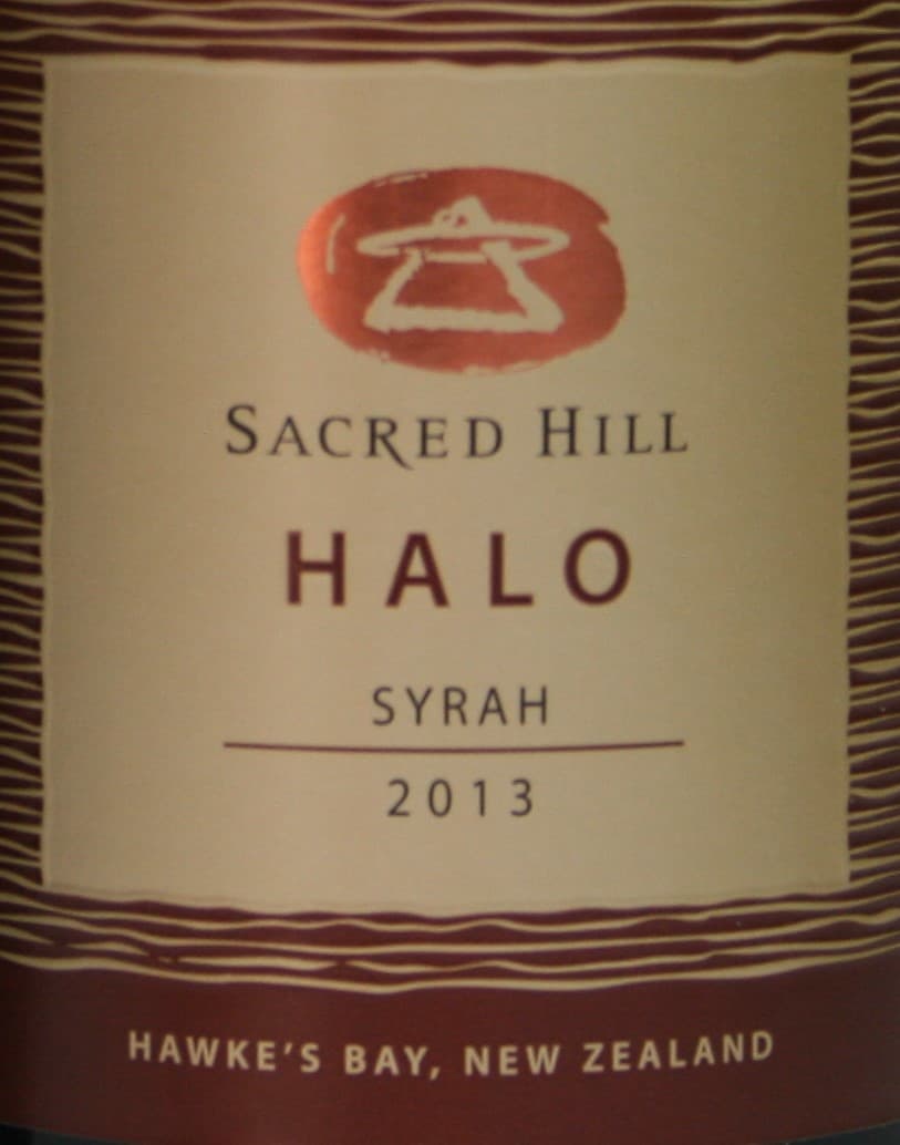Sacred Hill Halo Syrah 2013