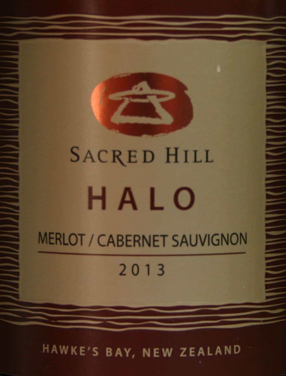 Sacred Hill Halo Hawke’s Bay Merlot/Cabernet Sauvignon 2013