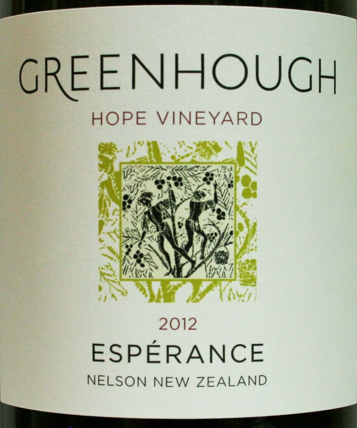 Greenhough Hope Vineyard 'Esperance' Chardonnay 2012