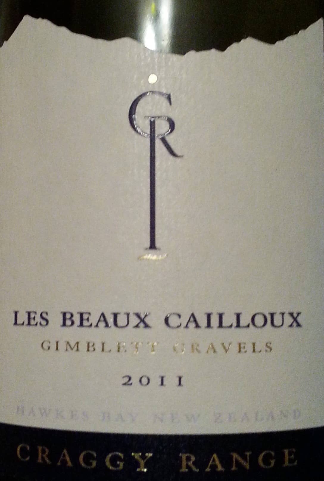 Craggy Range Les Beaux Cailloux 2011