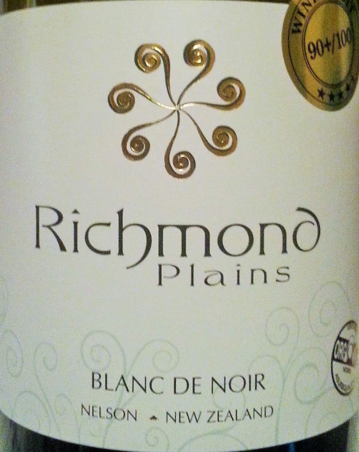 Richmond Plains Blanc de Noir 2013