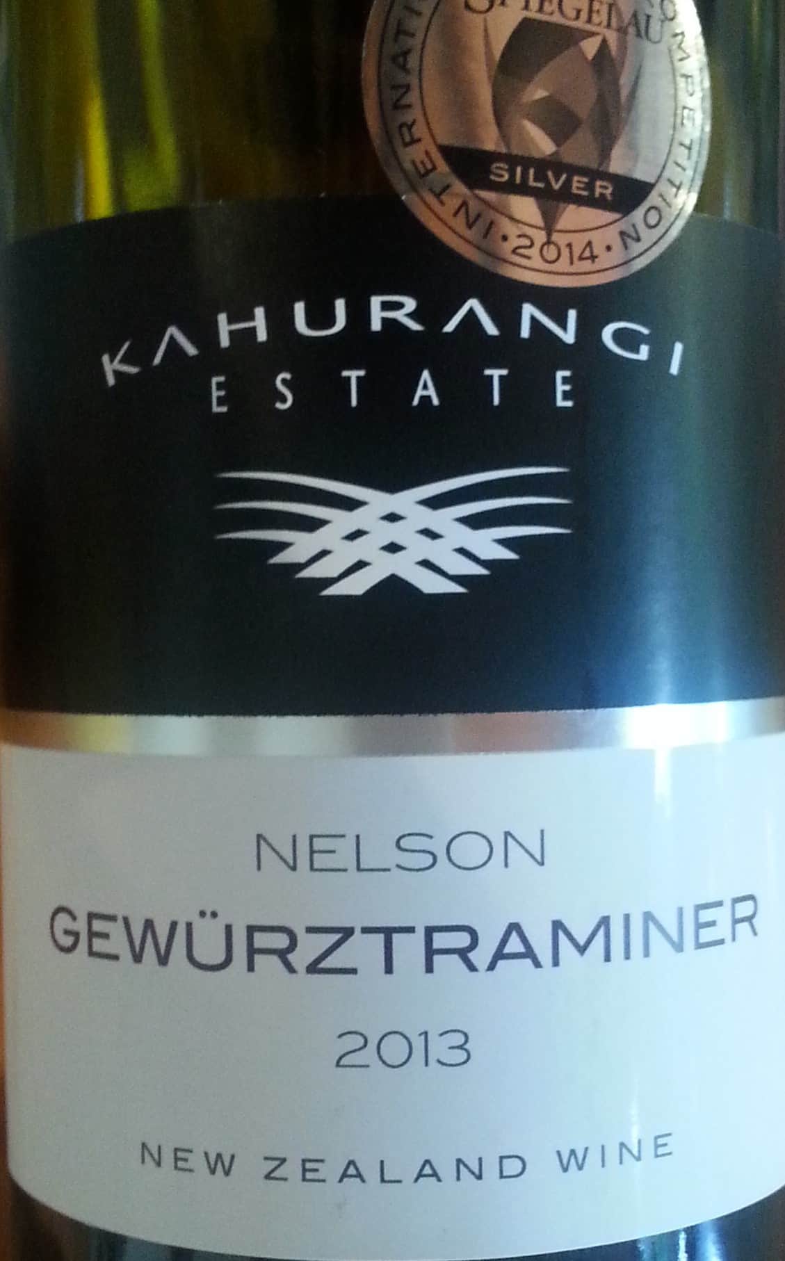 Kahurangi Estate Gewurztraminer 2013