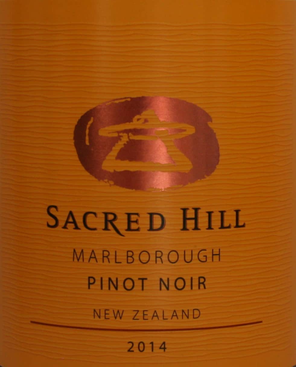 Sacred Hill Marlborough Pinot Noir 2014