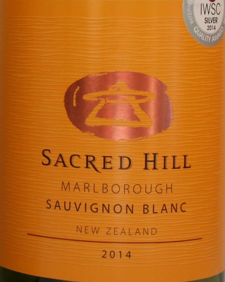 Sacred Hill Sauvignon Blanc 2014