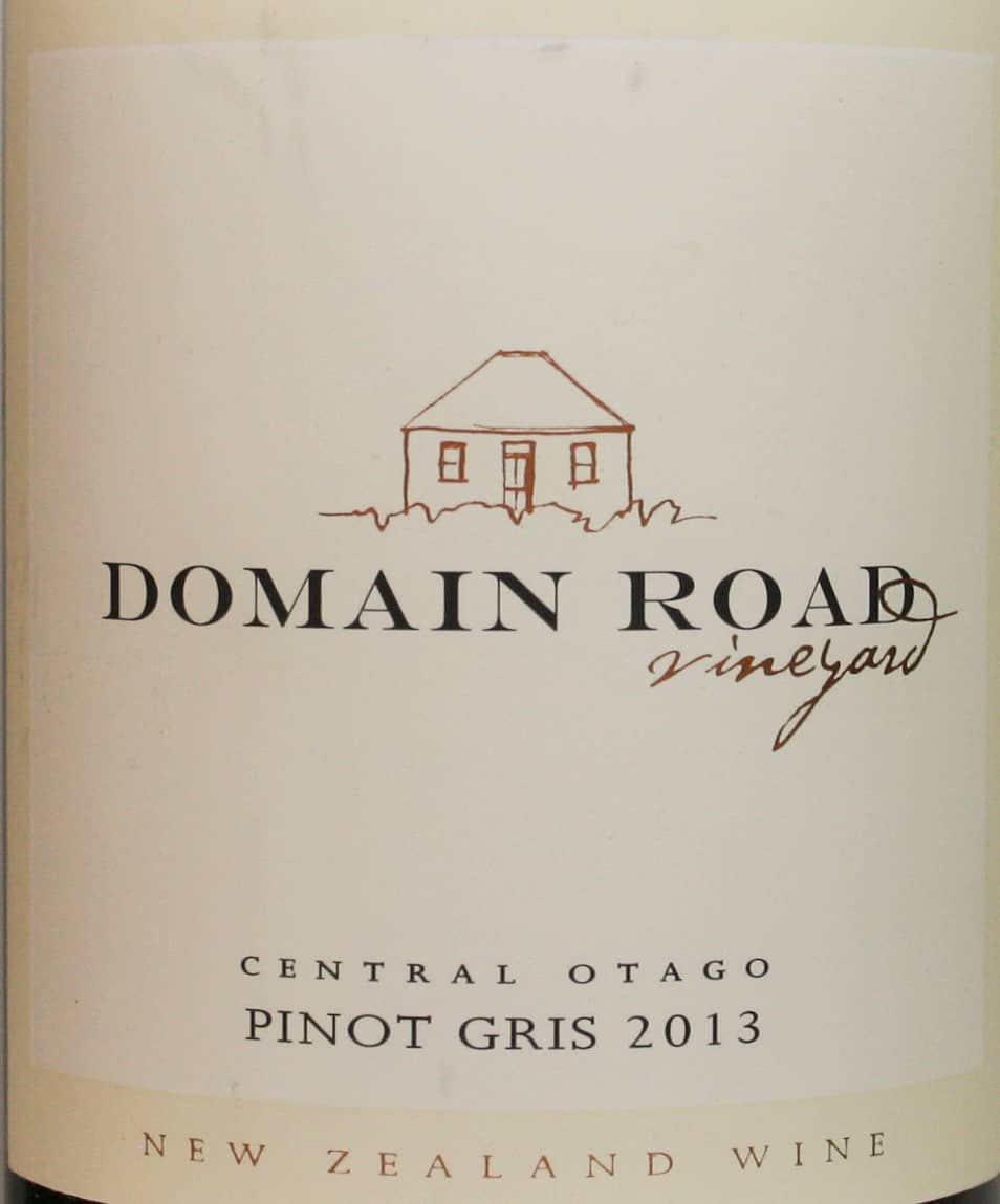 Domain Road Pinot Gris 2013