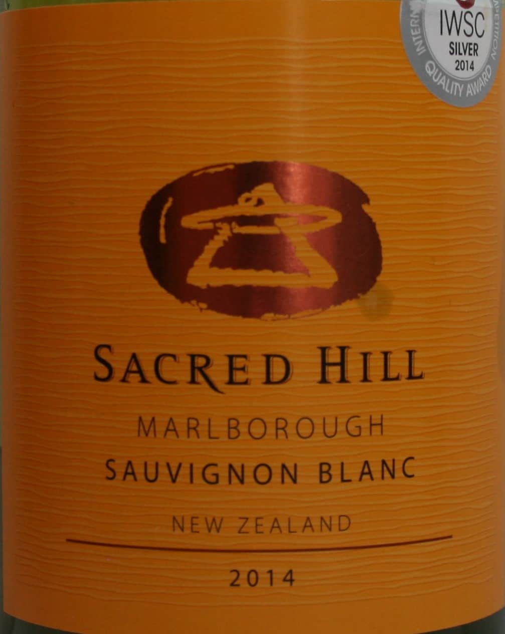 Sacred Hill Marlborough Sauvignon Blanc 2014