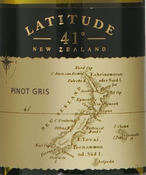 Latitude 41 Pinot Gris Home Block 2014