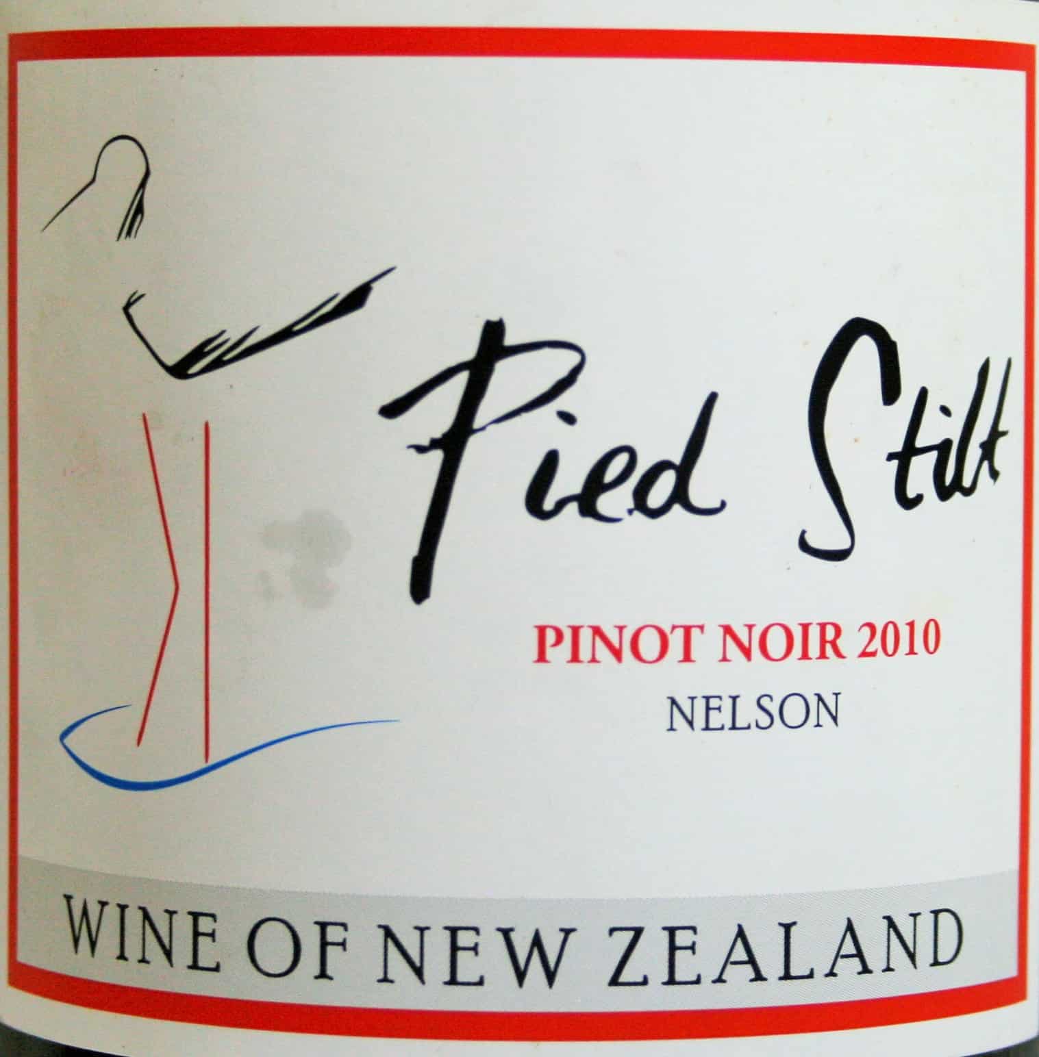 Pied Stilt Reserve Pinot Noir 2010