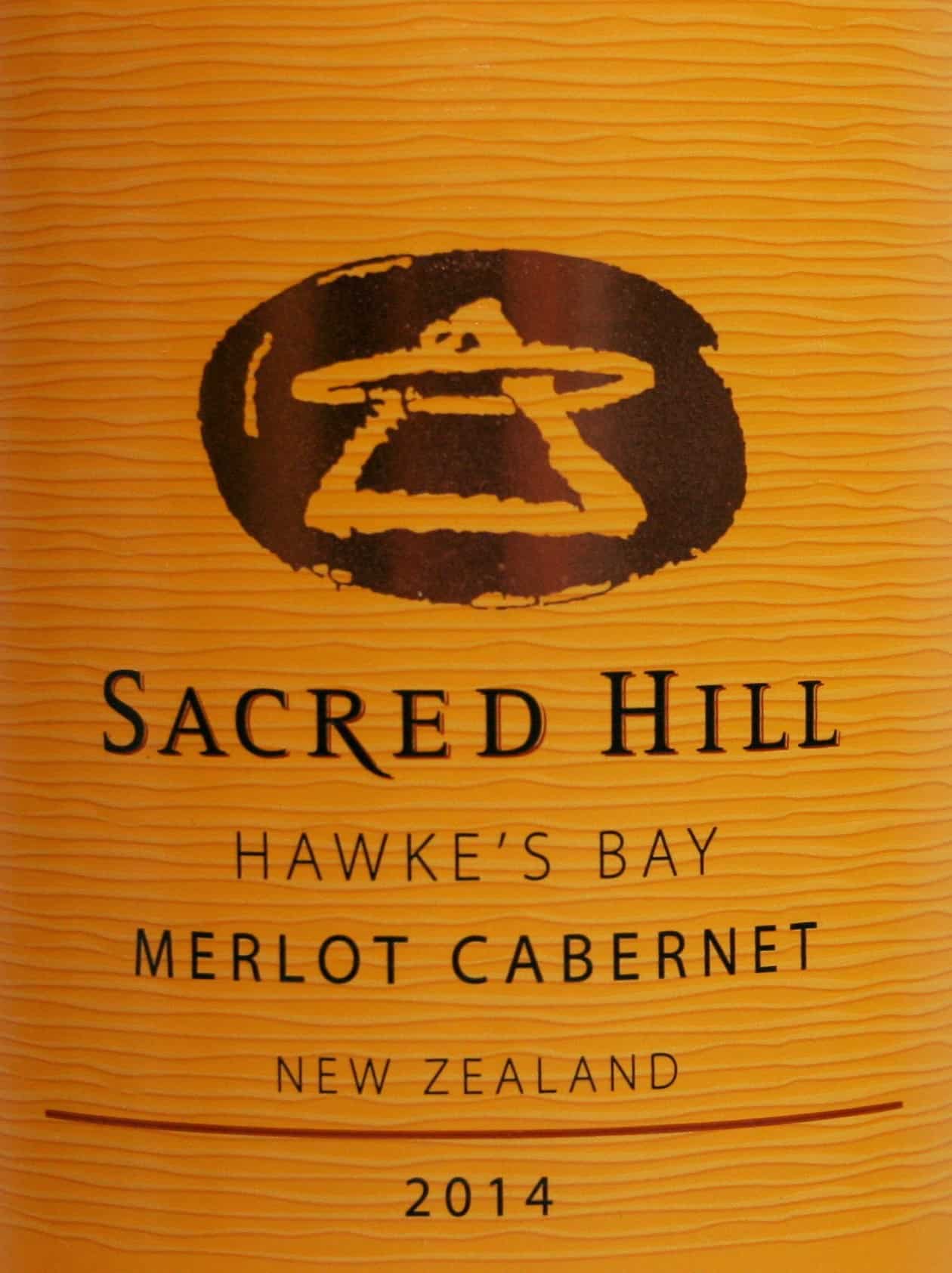 Sacred Hill Merlot Cabernet 2014