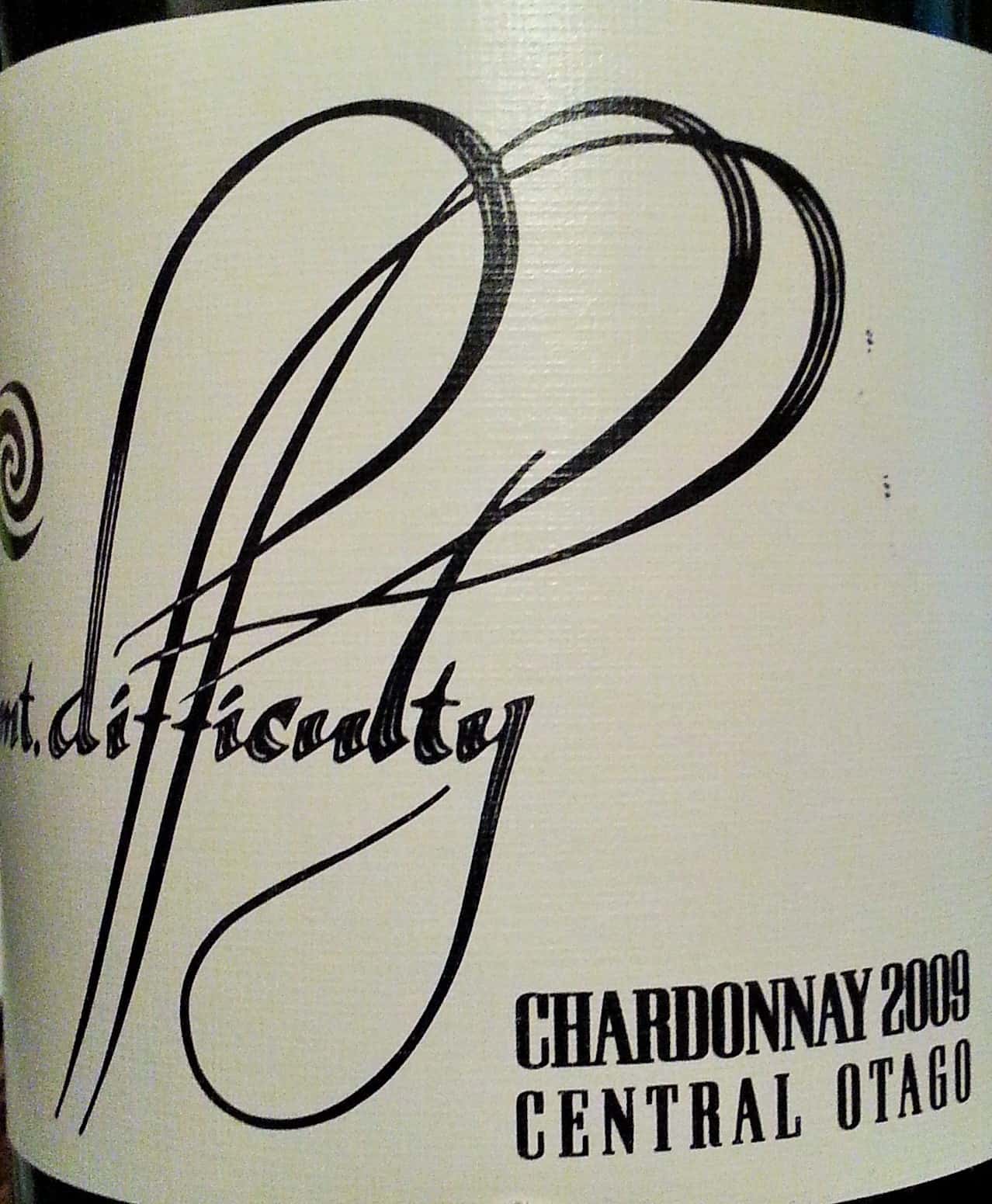 Mt Difficulty Chardonnay 2009