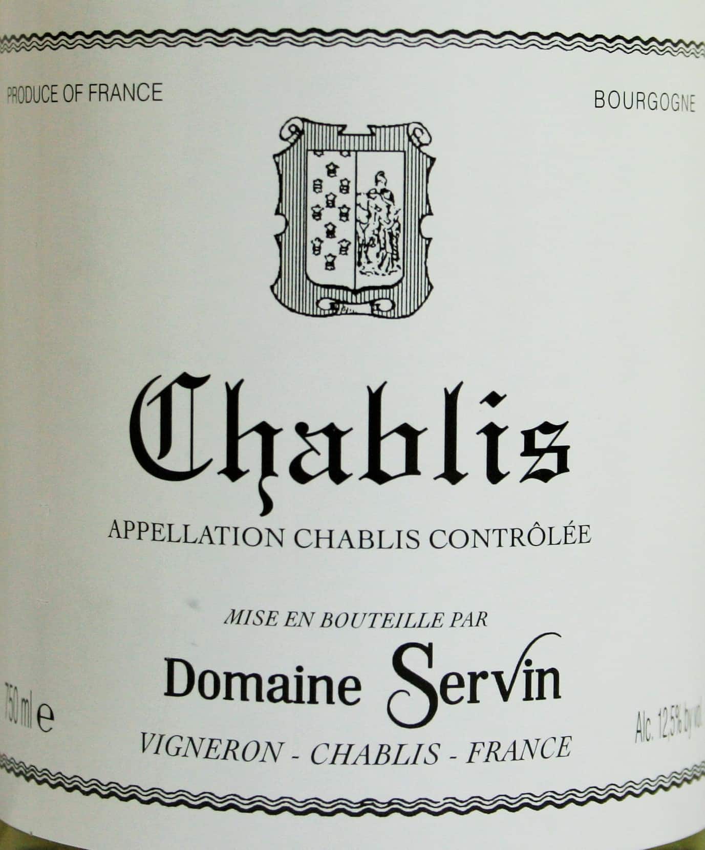 Domaine Servin Chablis 2013