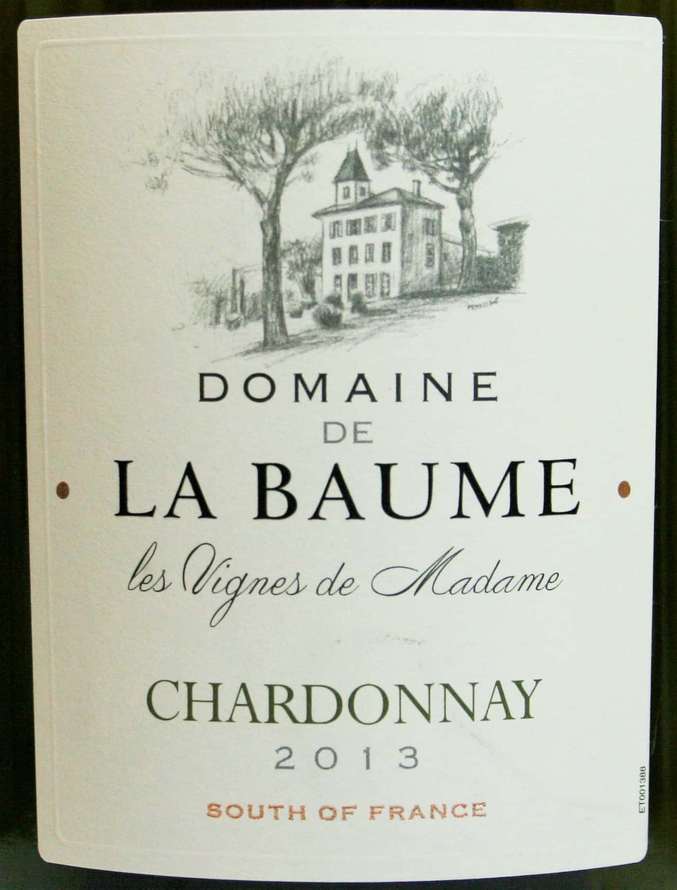 Domain De La Baume Chardonnay 2013