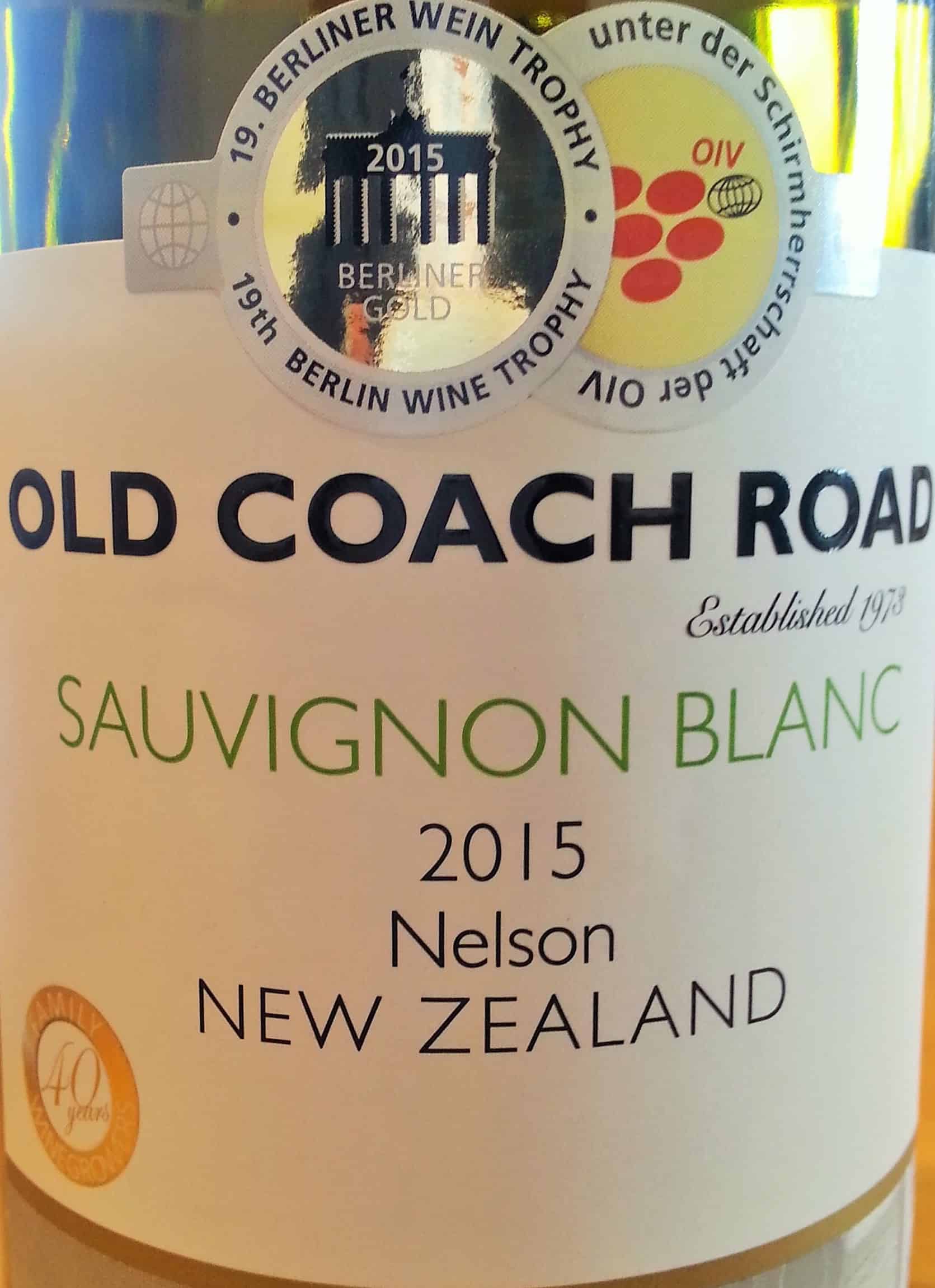 Old Coach Road Sauvignon Blanc 2015