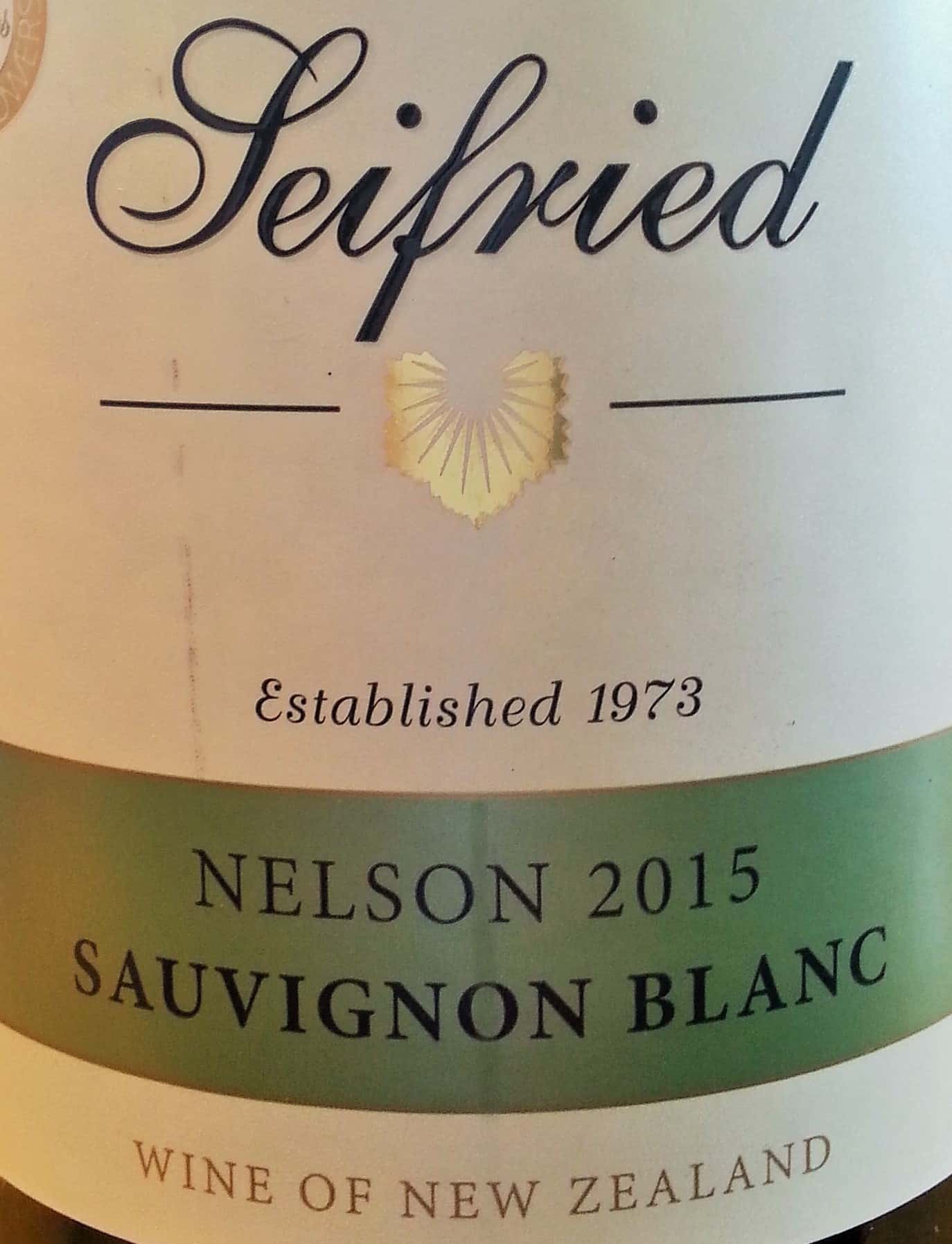 Seifried Estate Nelson Sauvignon Blanc 2015