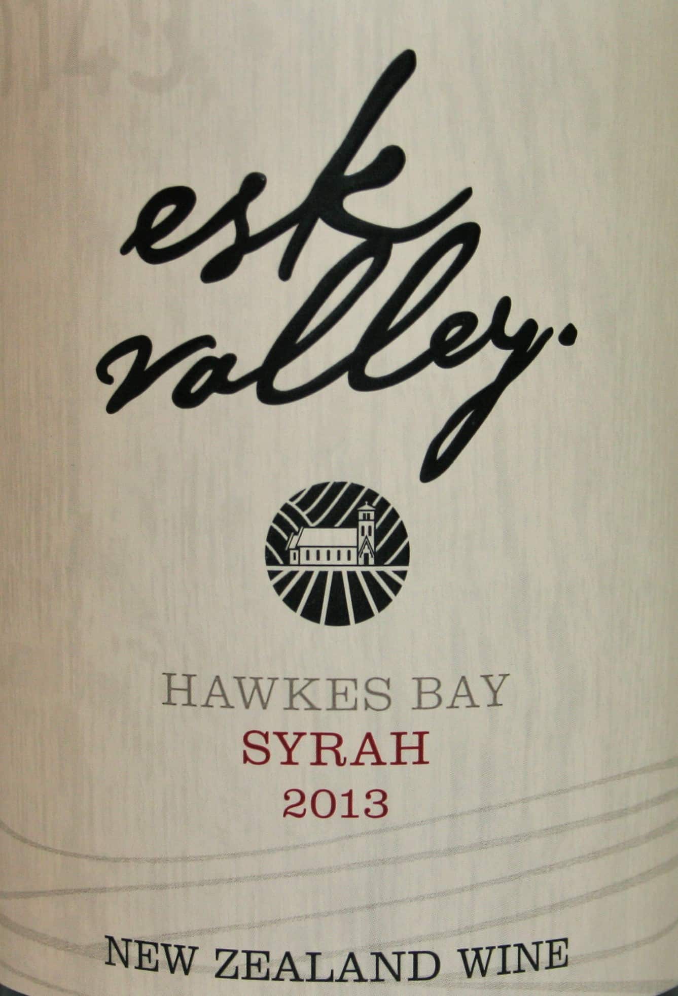 Esk Valley Hawke's ay Syrah 2013