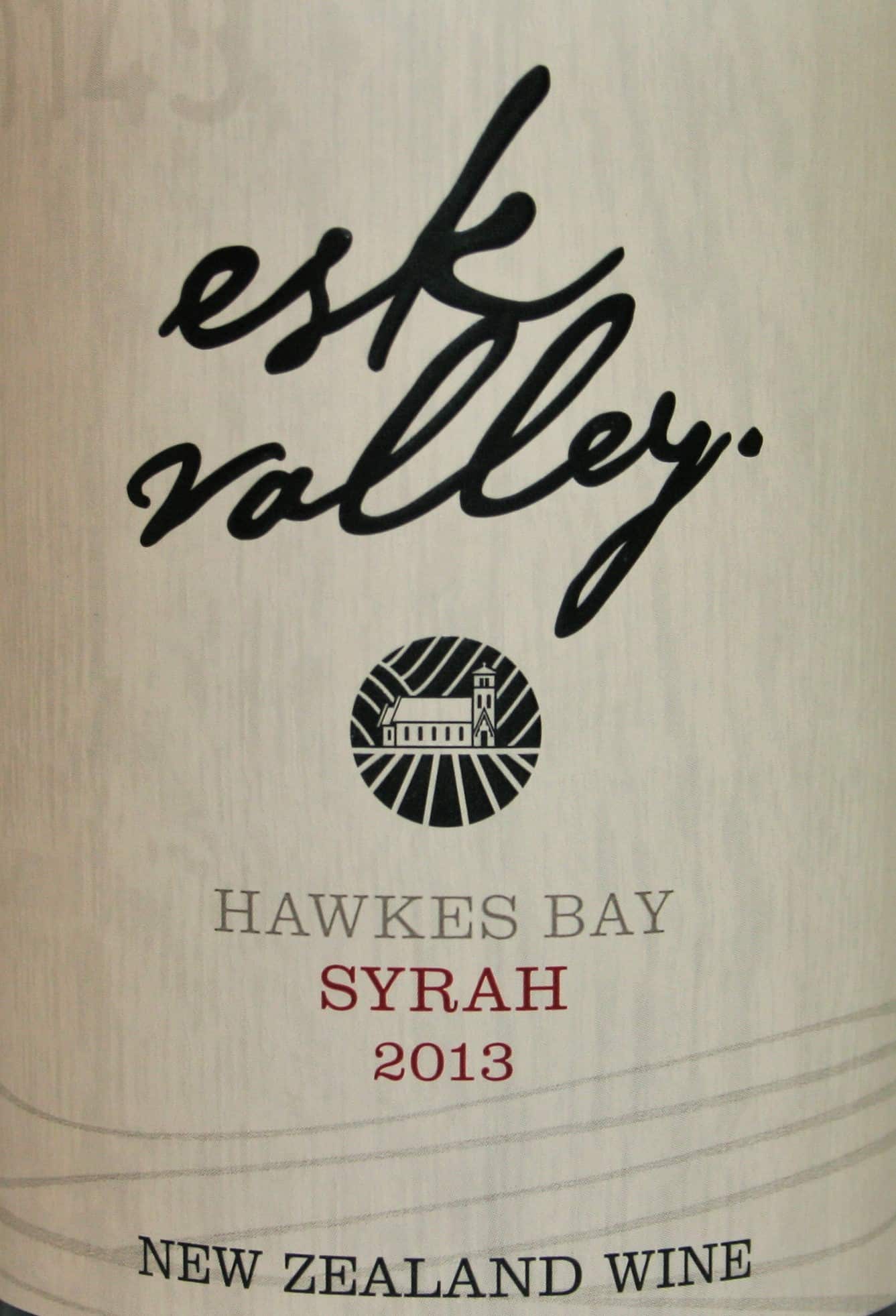 Esk Valley Hawke’s ay Syrah 2013