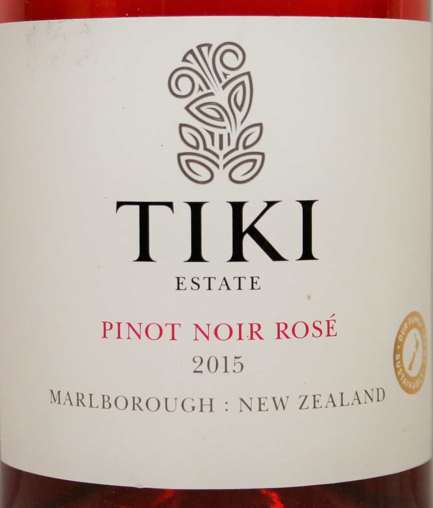 Tiki Estate Pinot Noir Rose 2015