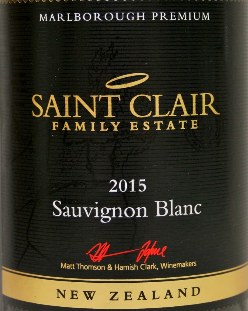 Saint Clair Family Estate Sauvignon Blanc 2015