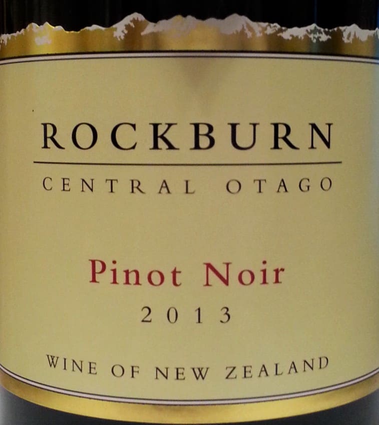 Rockburn Pinot Noir 2013