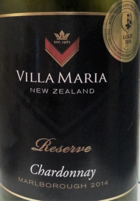 Villa Maria Marlborough Reserve Chardonnay 2014