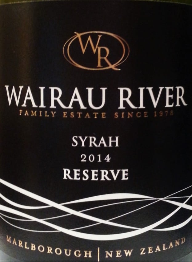 Wairau River 2014 Reserve Syrah
