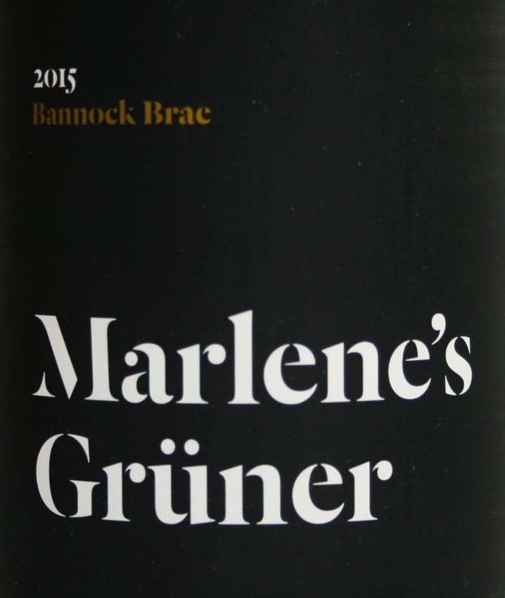 Bannock Brae ‘Marlene’s Gruner 2015