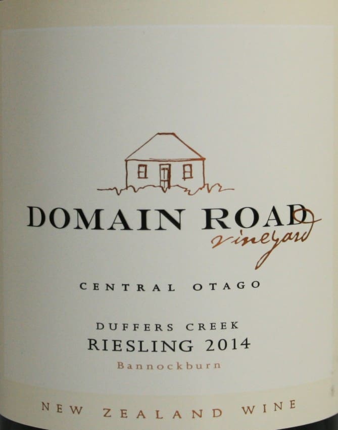 Domain Road Vineyard ‘Duffers Creek’ Riesling 2014