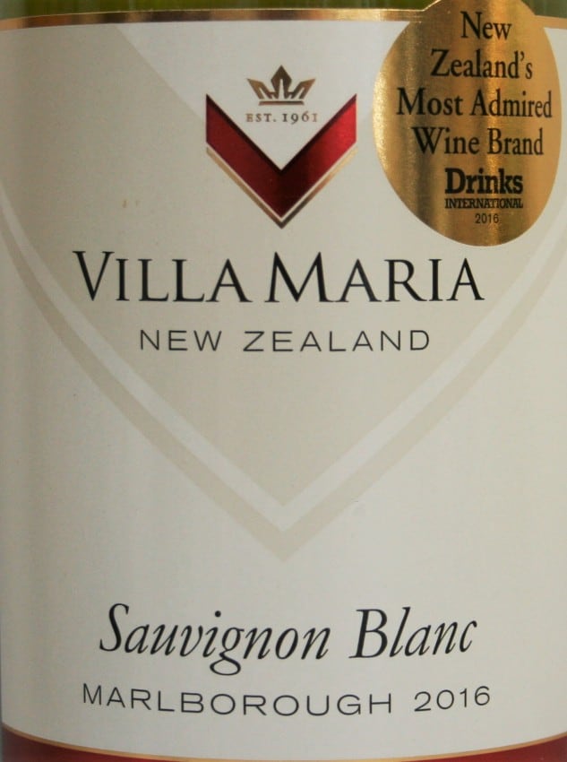 Villa Maria Marlborough Sauvignon Blanc 2016