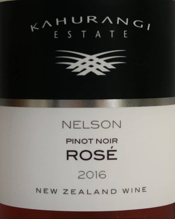 Kahurangi Estate Pinot Noir Rose 2016