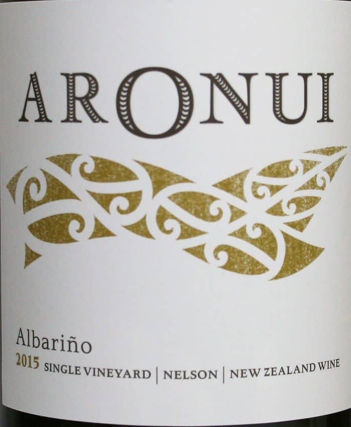 Aronui Wines Albarino 2015