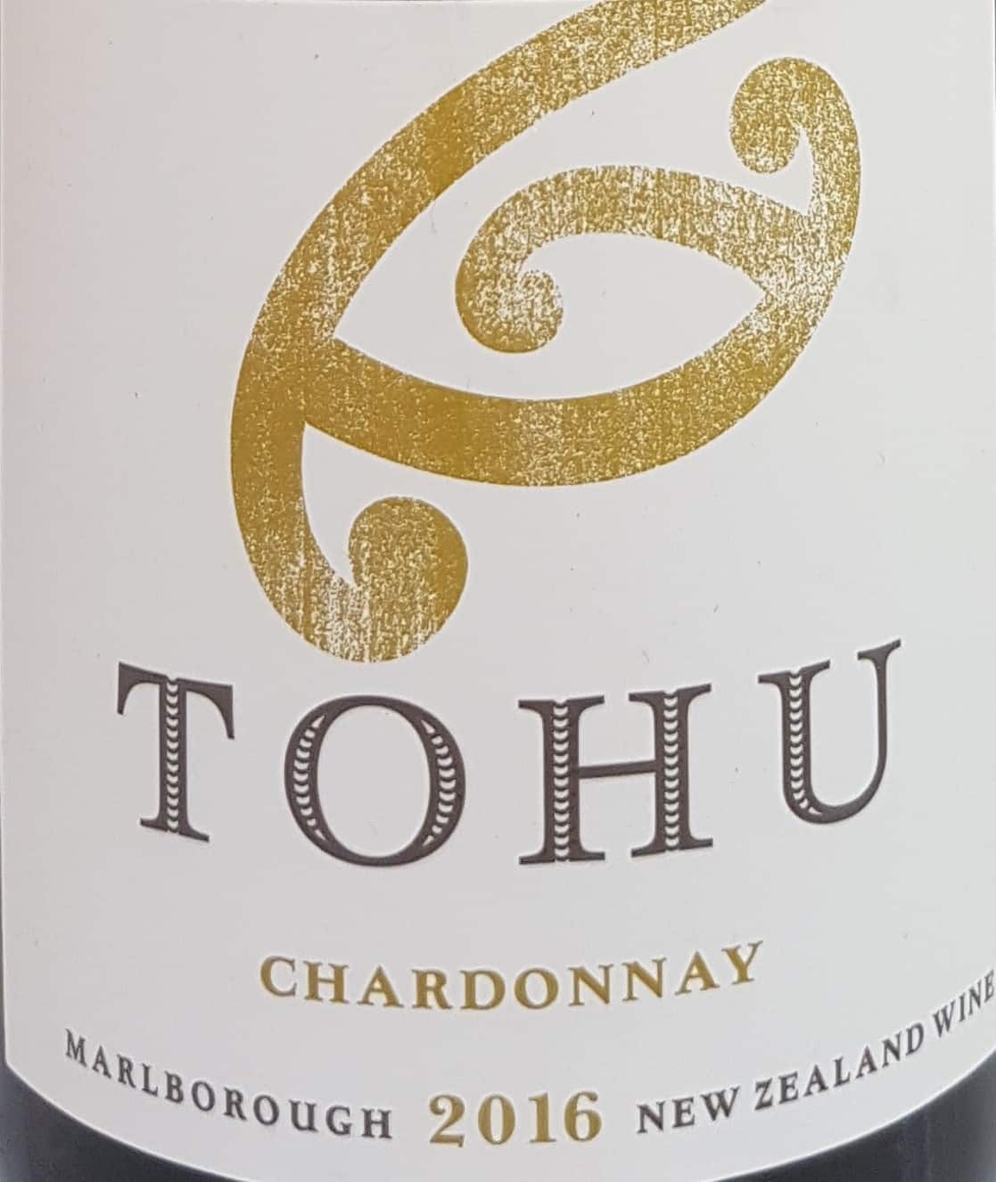 Tohu Chardonnay 2016