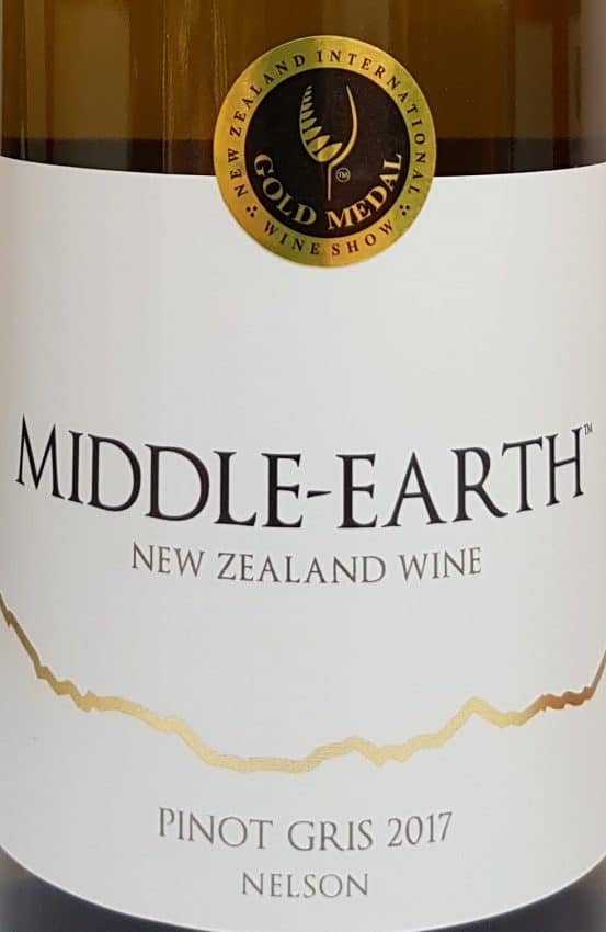 Middle Earth Pinot Gris 2017