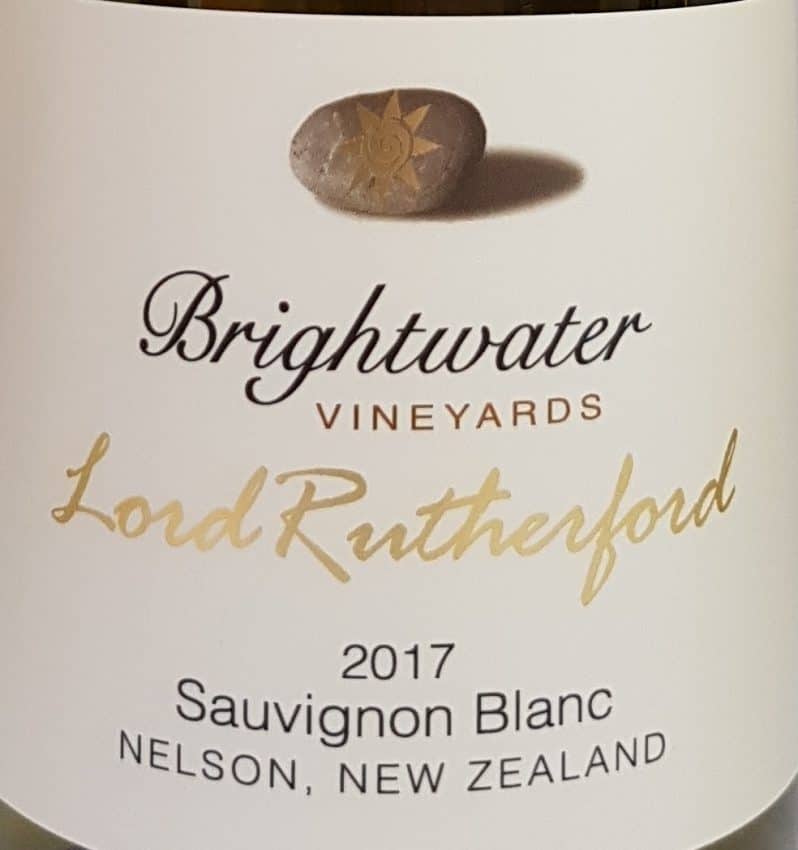 Brightwater Vineyards Lord Rutherford Sauvignon Blanc 2017