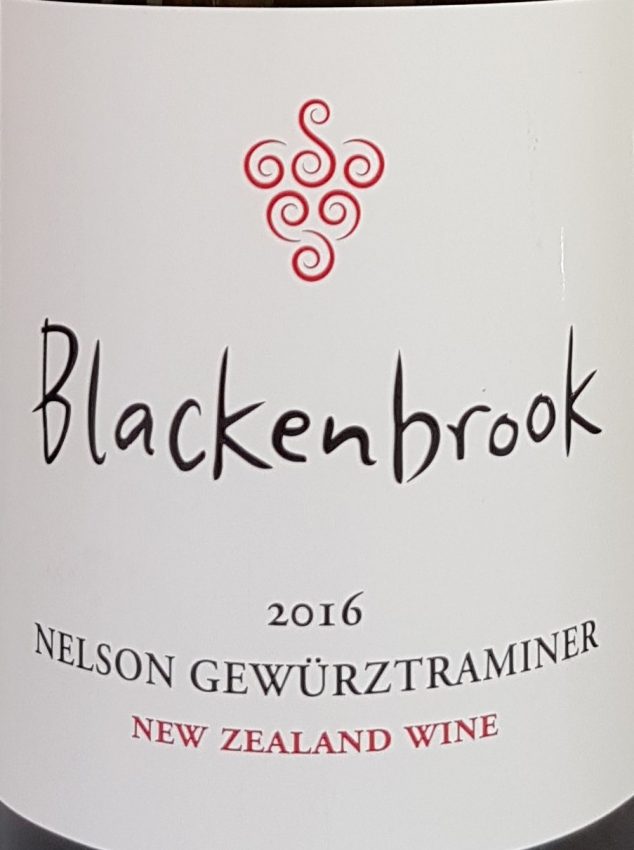 Blackenbrook Nelson Gewurztraminer 2016