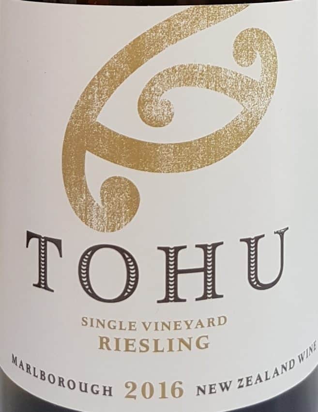 Tohu Single Vineyard Riesling 2016