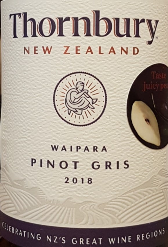 Thornbury Waipara Pinot Gris 2018