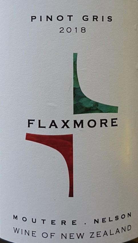 Flaxmore Wines Pinot Gris 2018