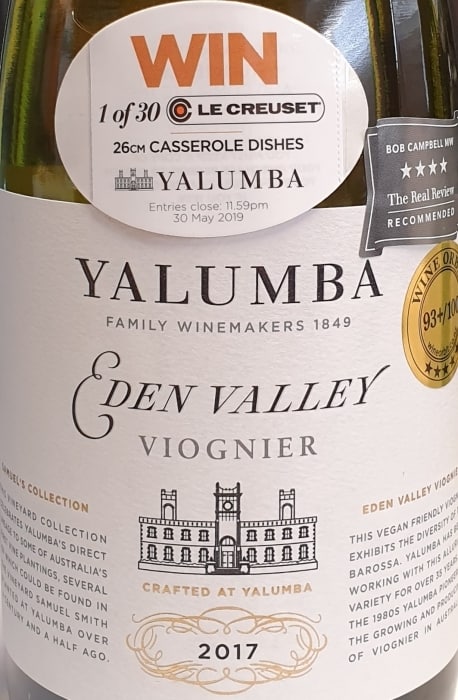 Yalumba ‘Samuel’s Collection’ Eden Valley Viognier 2017