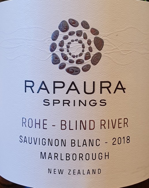 Rapaura Springs – Rohe – Blind River Sauvignon Blanc 218