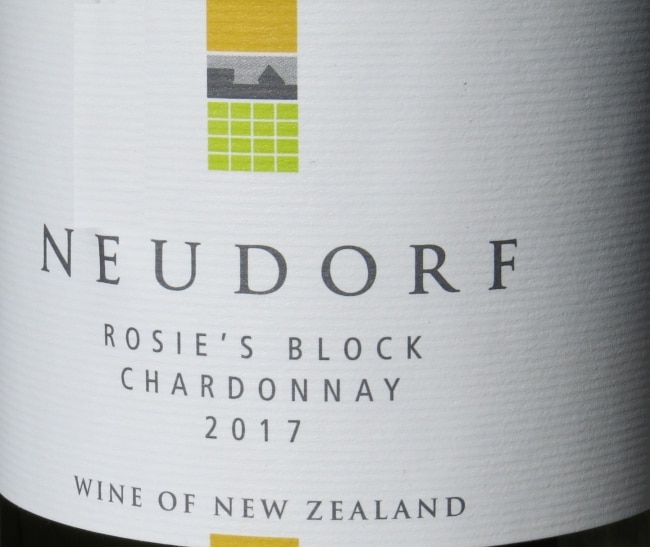 Neudorf Rosie’s Block Chardonnay 2017 