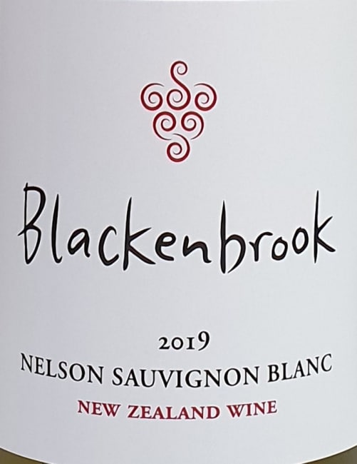 Blackenbrook  Nelson Sauvignon Blanc 2019