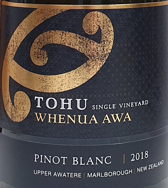 Tohu Single Vineyard Whenua Awa Pinot Blanc 2018