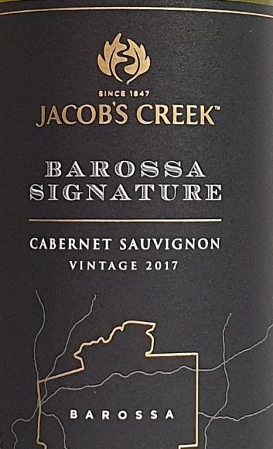 Jacob’s Creek Barossa Signature Cabernet Sauvignon 2017