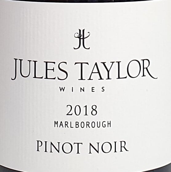 Jules Taylor Marlborough Pinot Noir 2018